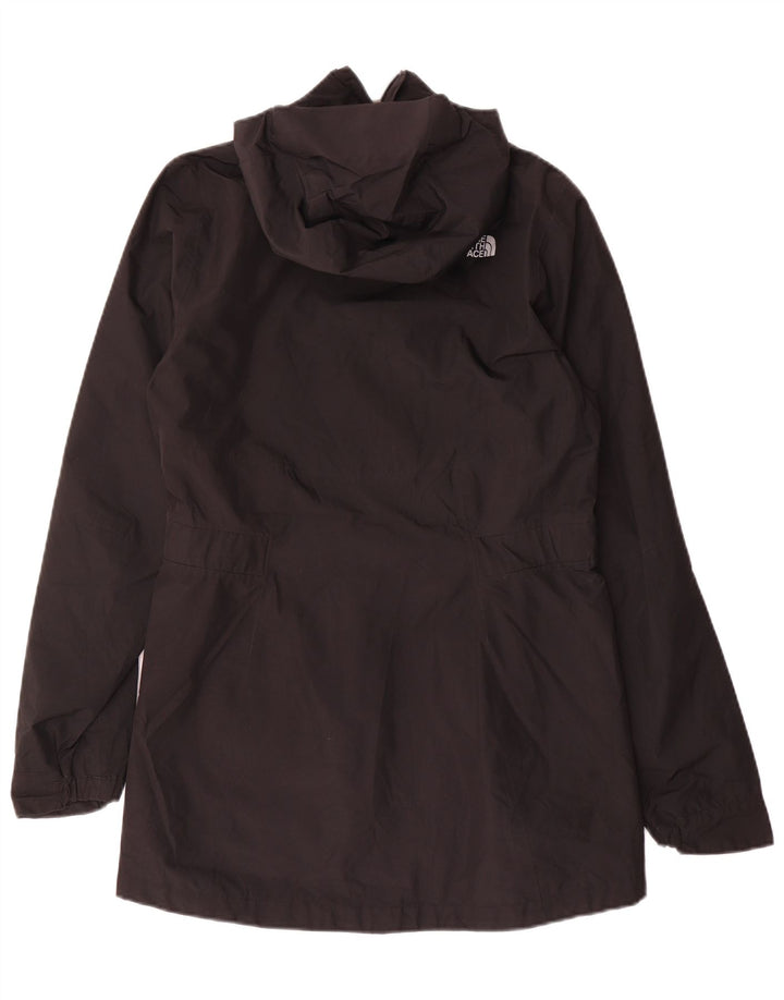 The North Face γυναικείο μπουφάν βροχής με κουκούλα UK 14 μεσαίο μαύρο πολυεστέρα