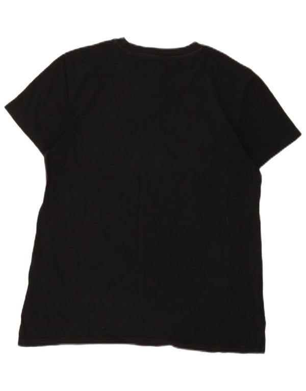 Levi's Womens Perfect Crew T-Shirt Top UK 6 XS Black