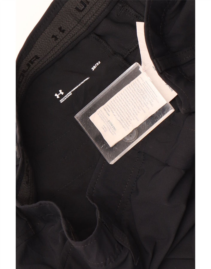 UNDER Armour Ανδρικό ίσιο παντελόνι Chino W38 L32 Μαύρο πολυεστέρα