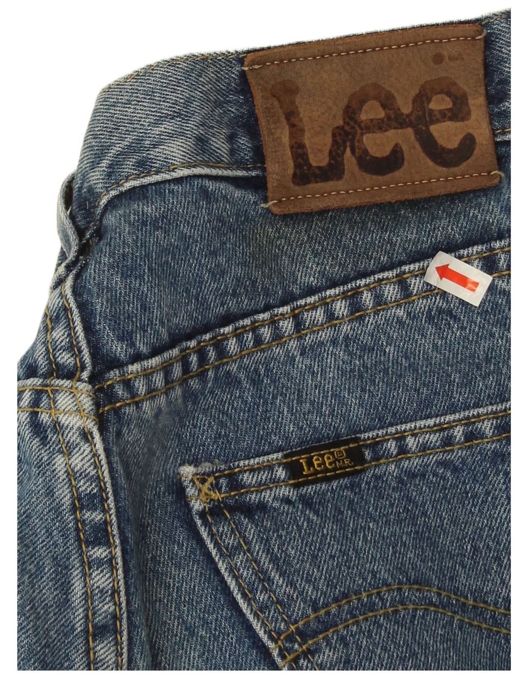 Lee Mens Tapered Jeans W29 L34 Blue Cotton
