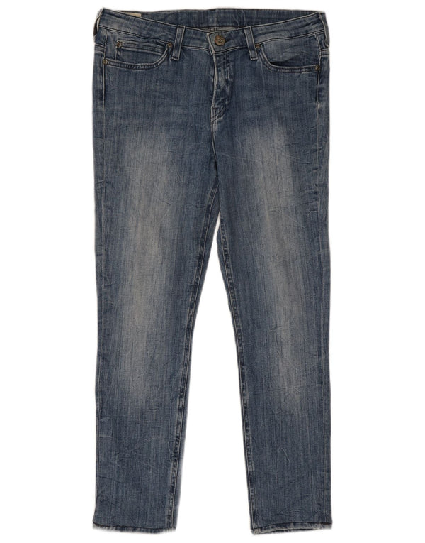 Lee Womens Scarlett Slim Jeans W31 L26 Blue Cotton