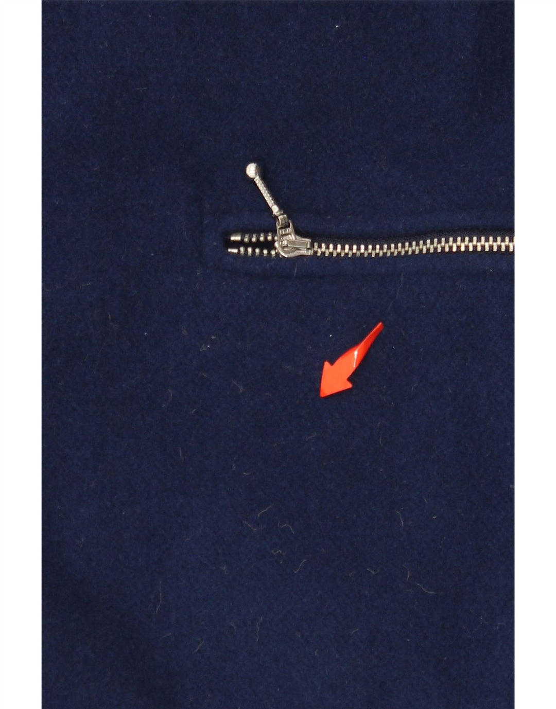 SCHMEINCK Γυναικείο Πανωφόρι UK 16 Large Navy Blue Check Wool