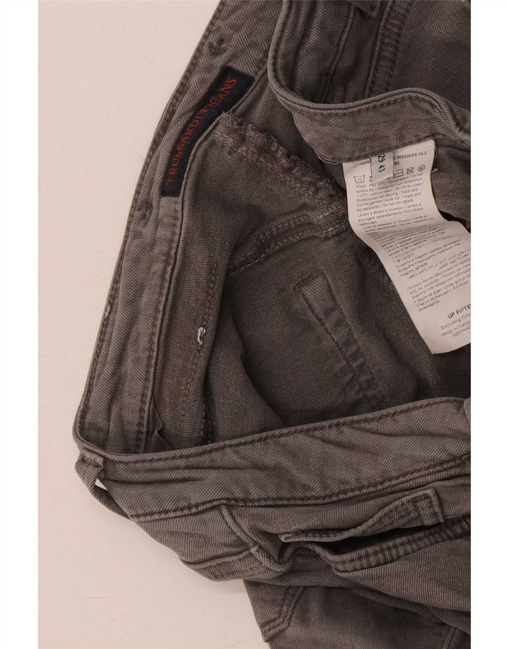 Trussardi Γυναικείο Slim Jeans W29 L27 Γκρι Lyocell