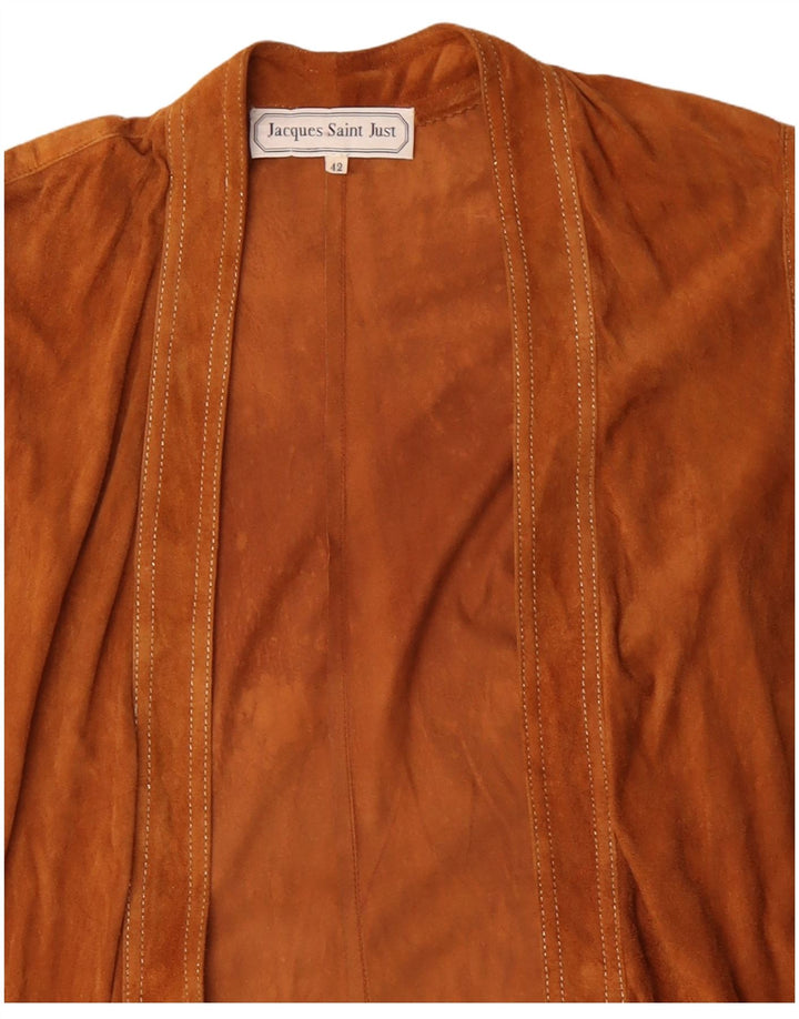 JACQUES SAINT JUST Γυναικεία Longline Ζακέτα Top EU 42 Large Beige