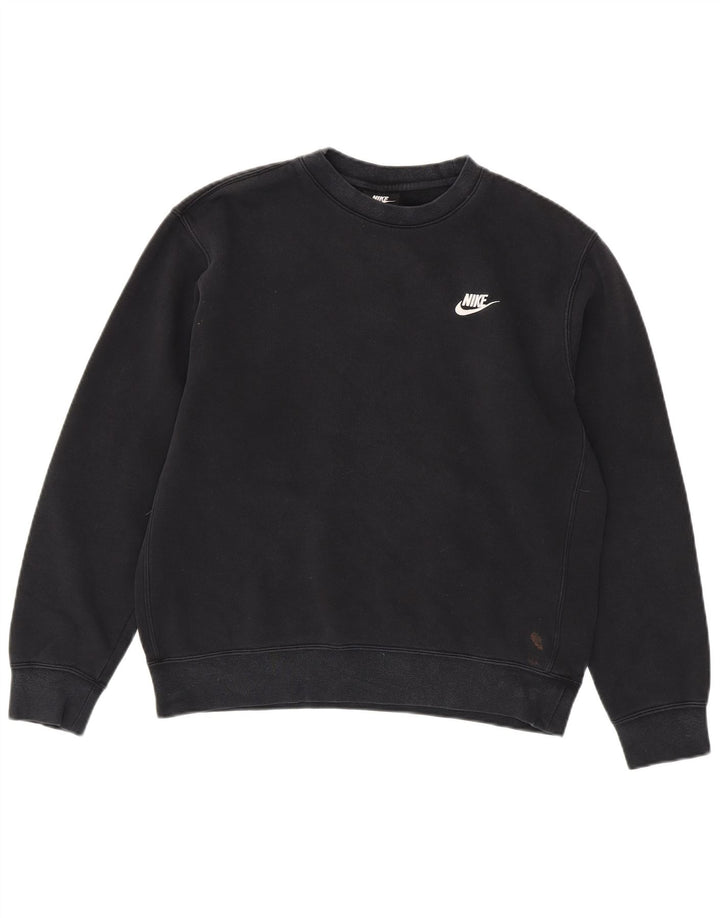 Ανδρικό φούτερ NIKE Jumper Μεσαίο μαύρο βαμβακερό