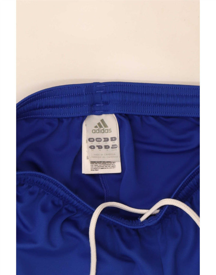 Ανδρικό αθλητικό σορτς Adidas Climalite από μεσαίο μπλε πολυεστέρα