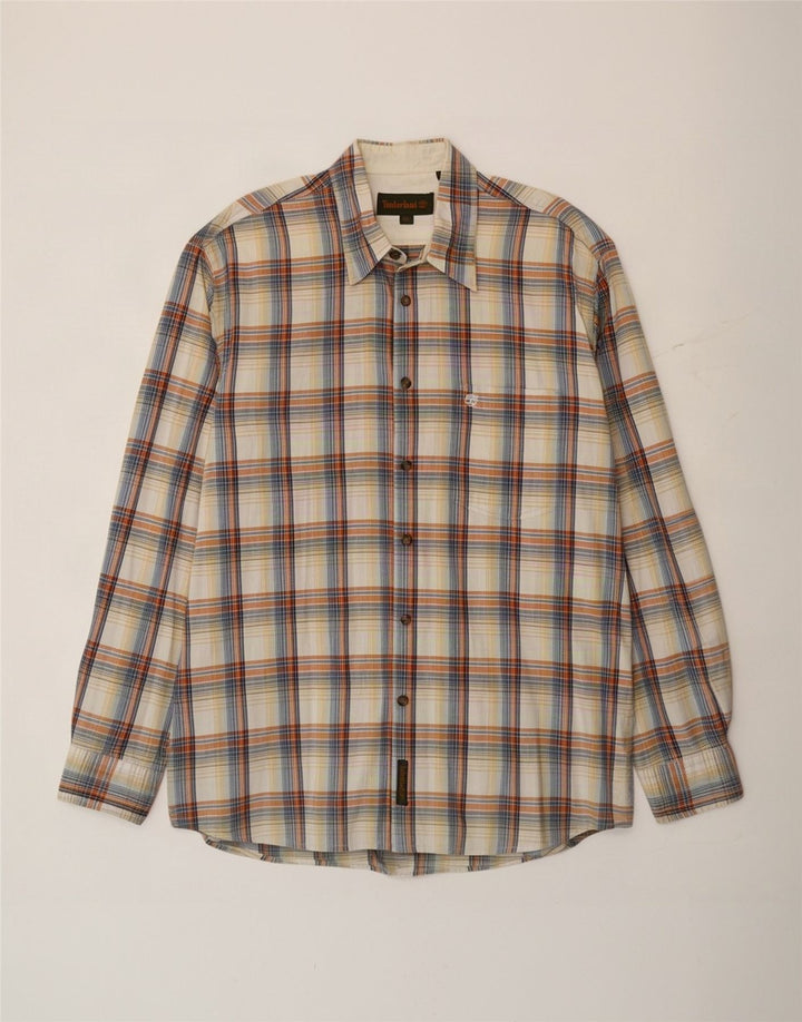 Ανδρικό πουκάμισο Timberland XL Beige Check