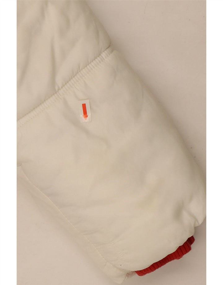 Tommy Hilfiger Boys Graphic padded Jacket 13-14 Years White Colourblock