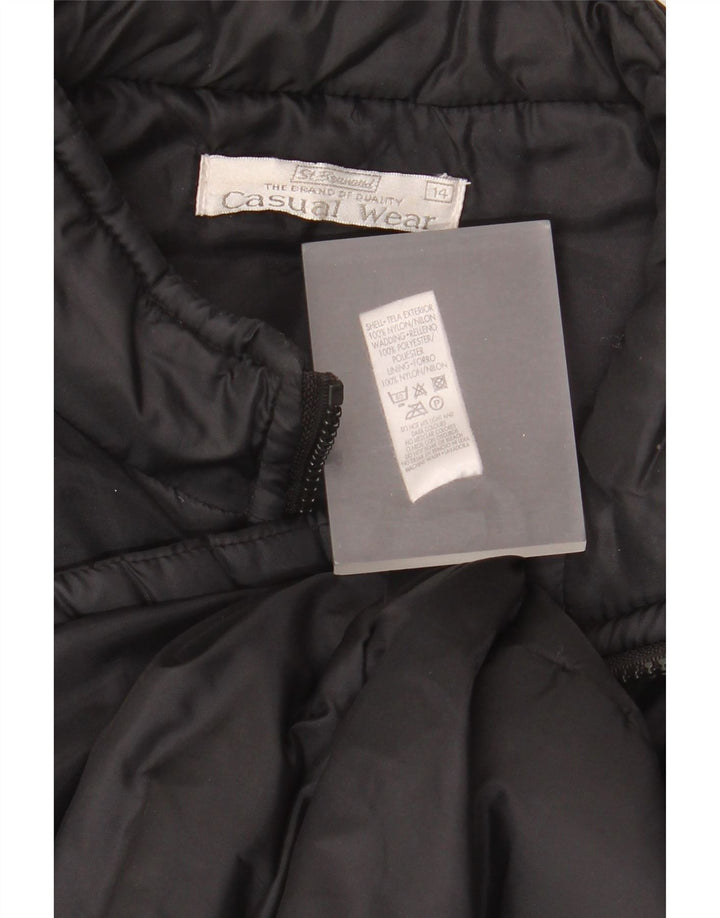 St. Bernard Γυναικεία επένδυση Gilet UK 14 Large Black Nylon