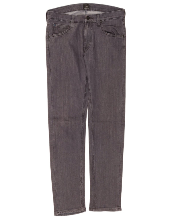 Lee Womens Daren Zip Fly Slim Jeans W30 L32 Γκρι βαμβακερό