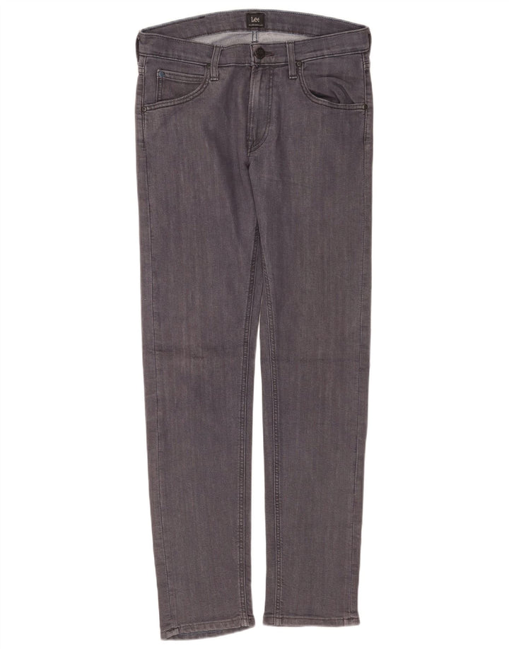 Lee Womens Daren Zip Fly Slim Jeans W30 L32 Γκρι βαμβακερό