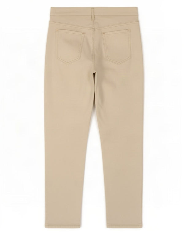 Marks & Spencer Γυναικεία τζιν κωνικό UK 12 Medium W30 L27 Off White