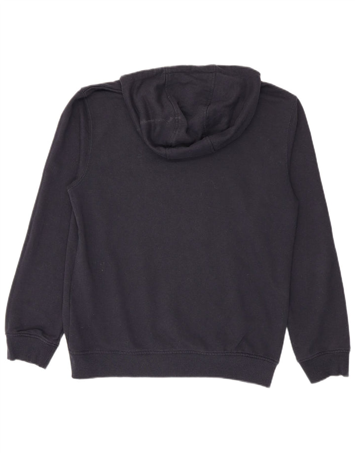 Lotto Mens Hoodie Jumper Medium Navy Blue Cotton