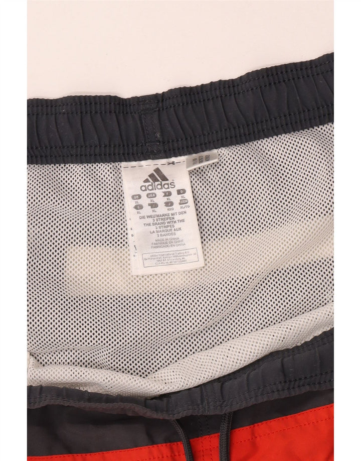 Ανδρικό σορτς κολύμβησης Adidas XL Grey Colourblock Polyester