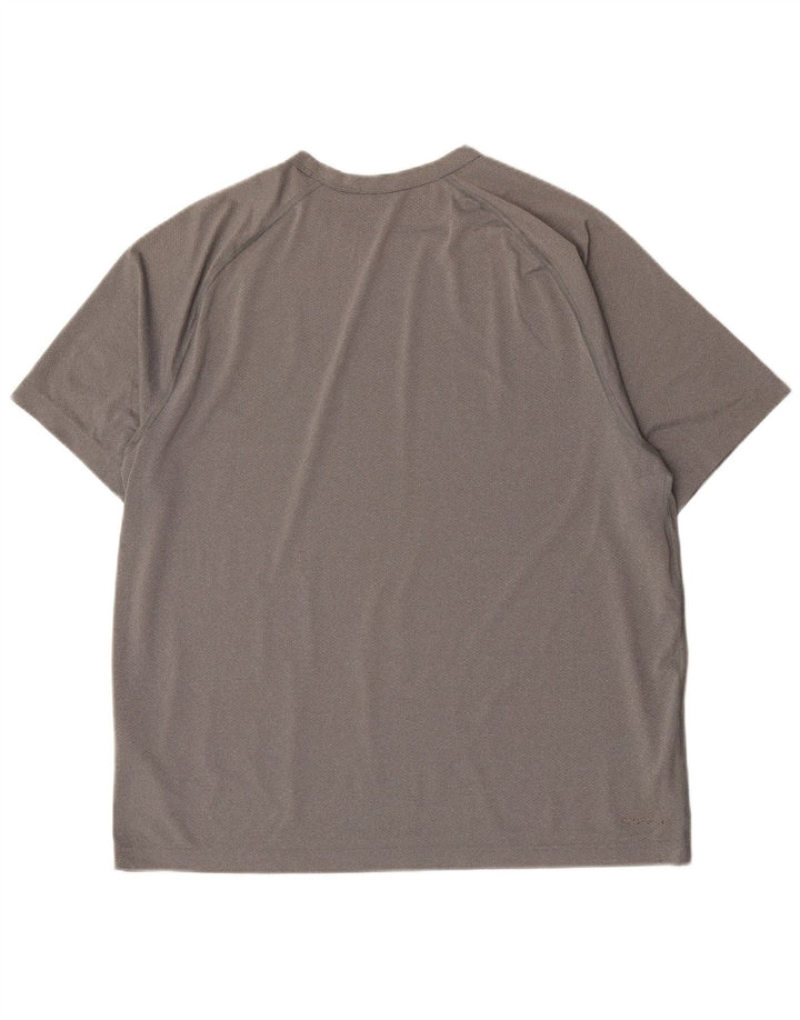 Ανδρικό μπλουζάκι Nike Dri Fit Top Large Grey Polyester
