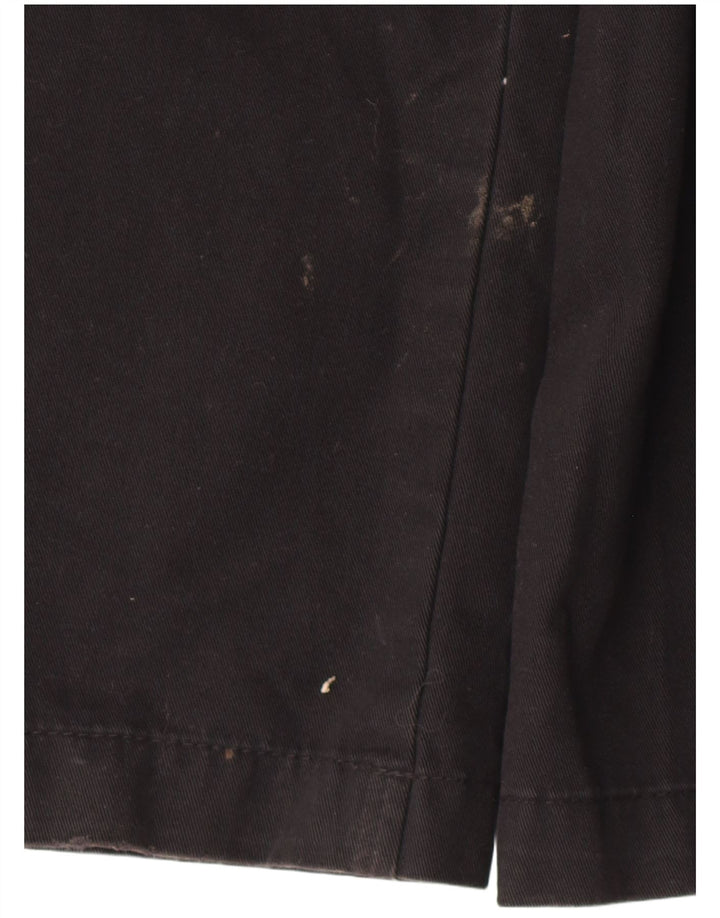 Ανδρικό παντελόνι Chino Marks & Spencer W46 L29 Μαύρο βαμβακερό