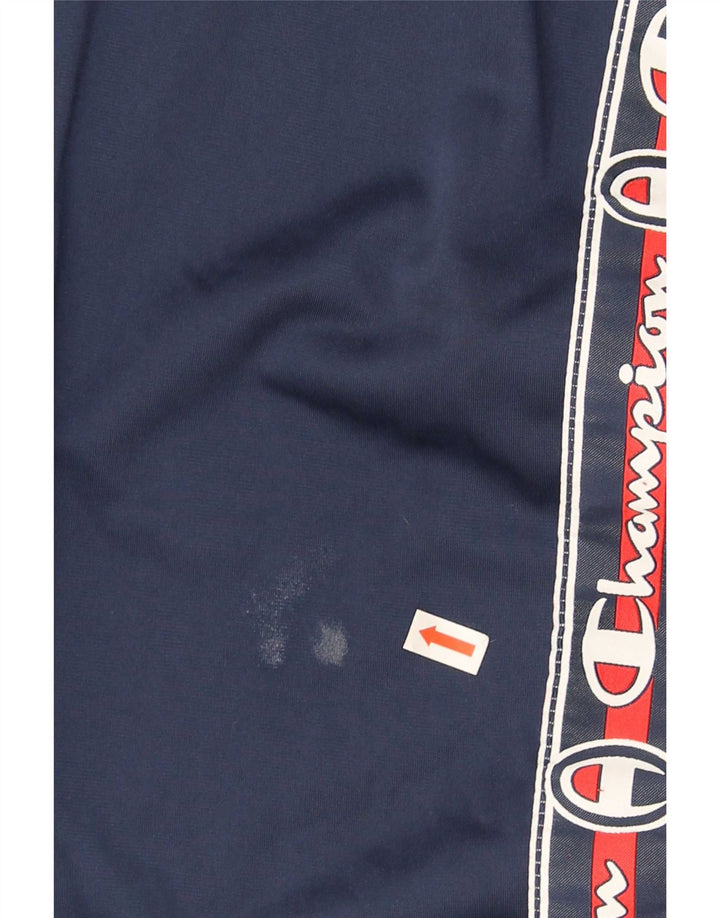 Ανδρική αθλητική φόρμα Champion Graphic Παντελόνι Medium Navy Blue Polyester