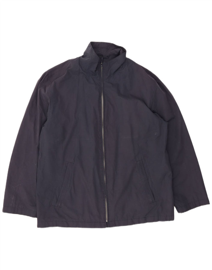 Ανδρικό μπουφάν BUSH Bomber UK 42 XL Navy Blue Polyester