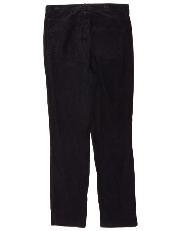 Γυναικείο κοτλέ παντελόνι Marks & Spencer UK 12 Medium W30 L30 Navy Blue