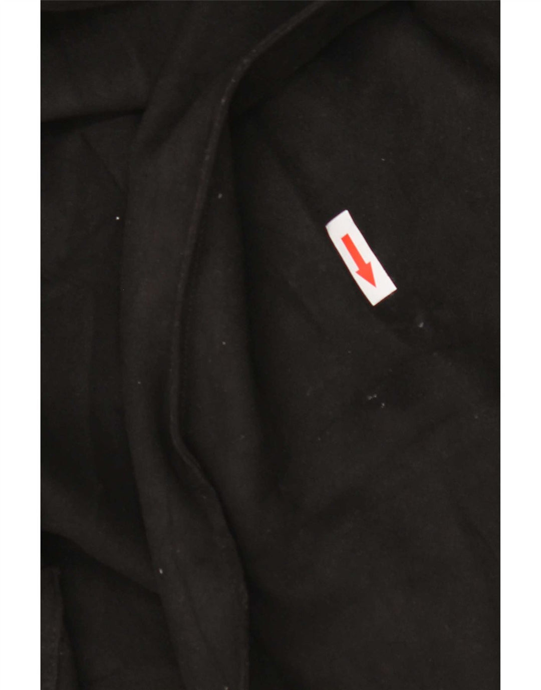 Zara Γυναικείο Open Oversized Πανωφόρι UK 10 Small Black Polyester Classic