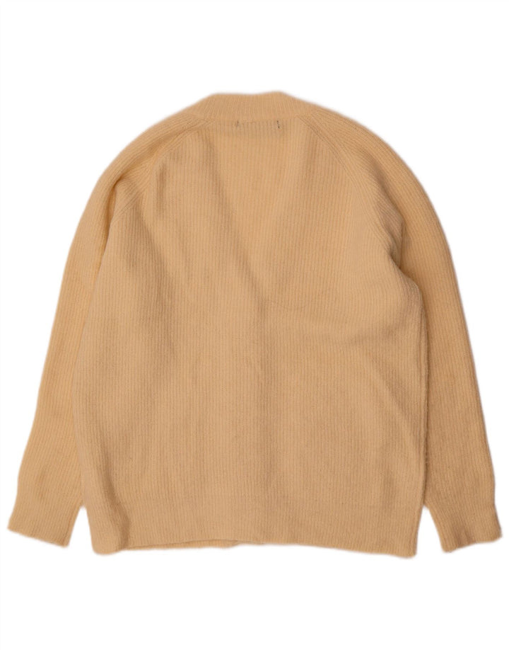 Threadbare γυναικεία ζακέτα υπερμεγέθη UK 6 XS Μπεζ ακρυλικό