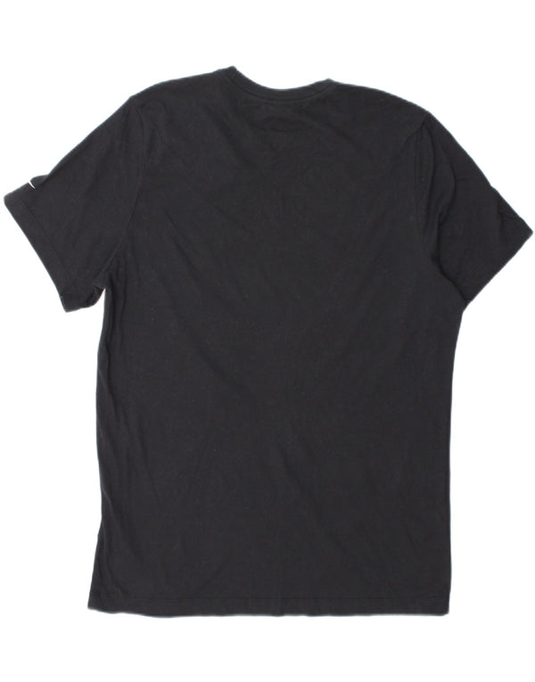 Ανδρικό γραφικό μπλουζάκι Nike Dri Fit Top Large Μαύρο