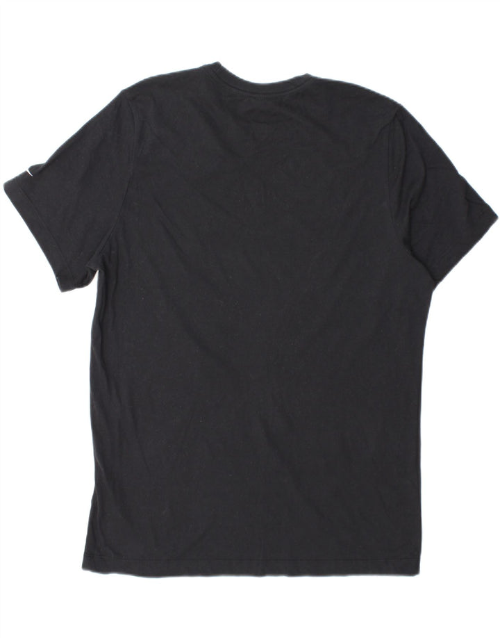Ανδρικό γραφικό μπλουζάκι Nike Dri Fit Top Large Μαύρο