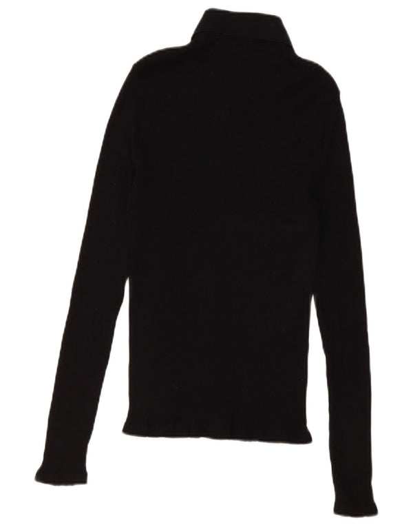 Massimo Dutti Γυναικεία ζακέτα Top UK 12 Medium Black
