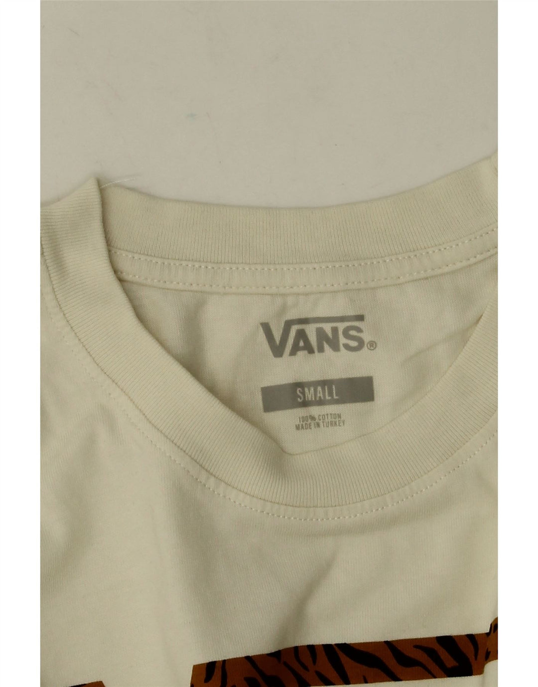 Ανδρικό Vans Graphic Top Μακρυμάνικο Μικρό σε Λευκό Βαμβακερό