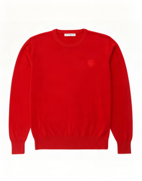 Ανδρικό πουλόβερ North Sails Crew Neck Jumper XL Κόκκινο βαμβακερό