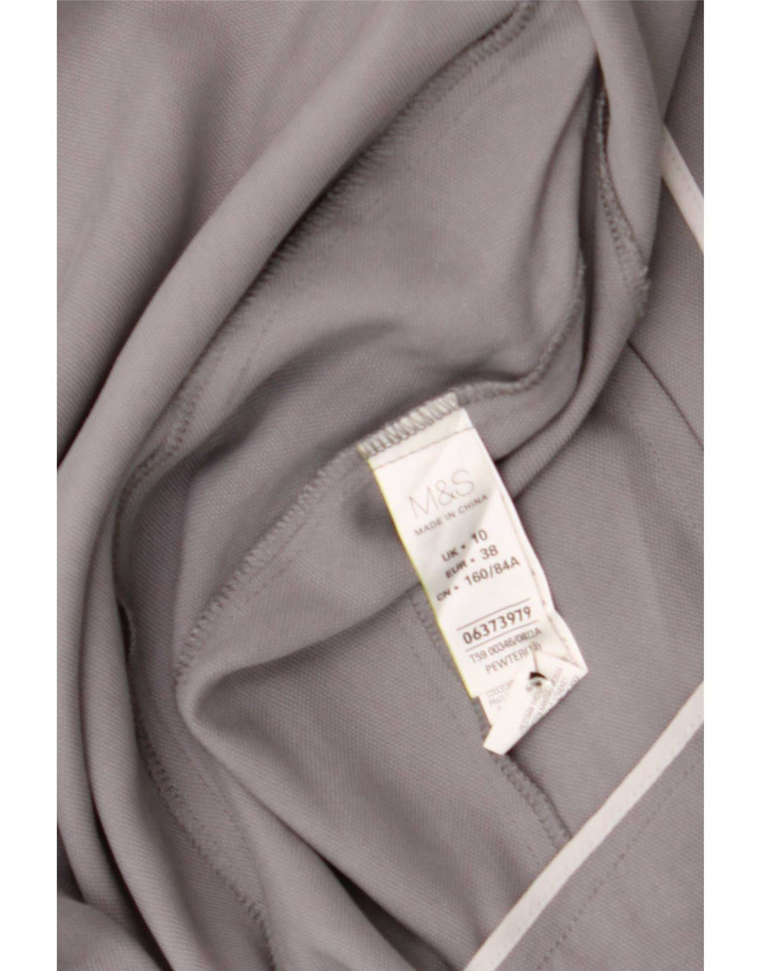 Marks & Spencer Γυναικείο Open Blazer Jacket UK 10 Small Grey Lyocell
