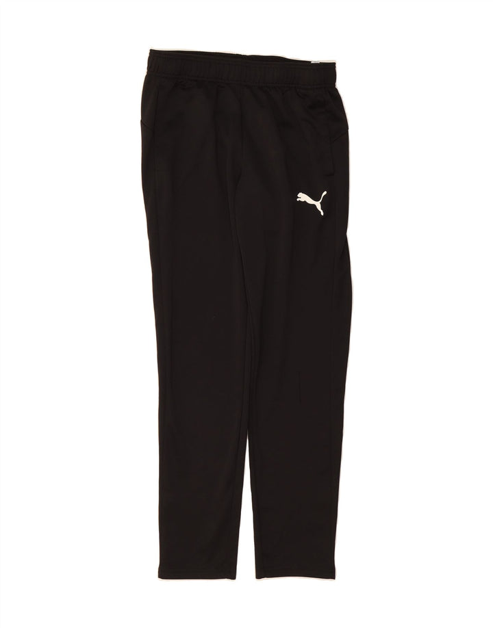 PUMA Mens Tracksuit Trousers Medium Black Polyester Vintage Puma and Second-Hand Puma from Messina Hembry 