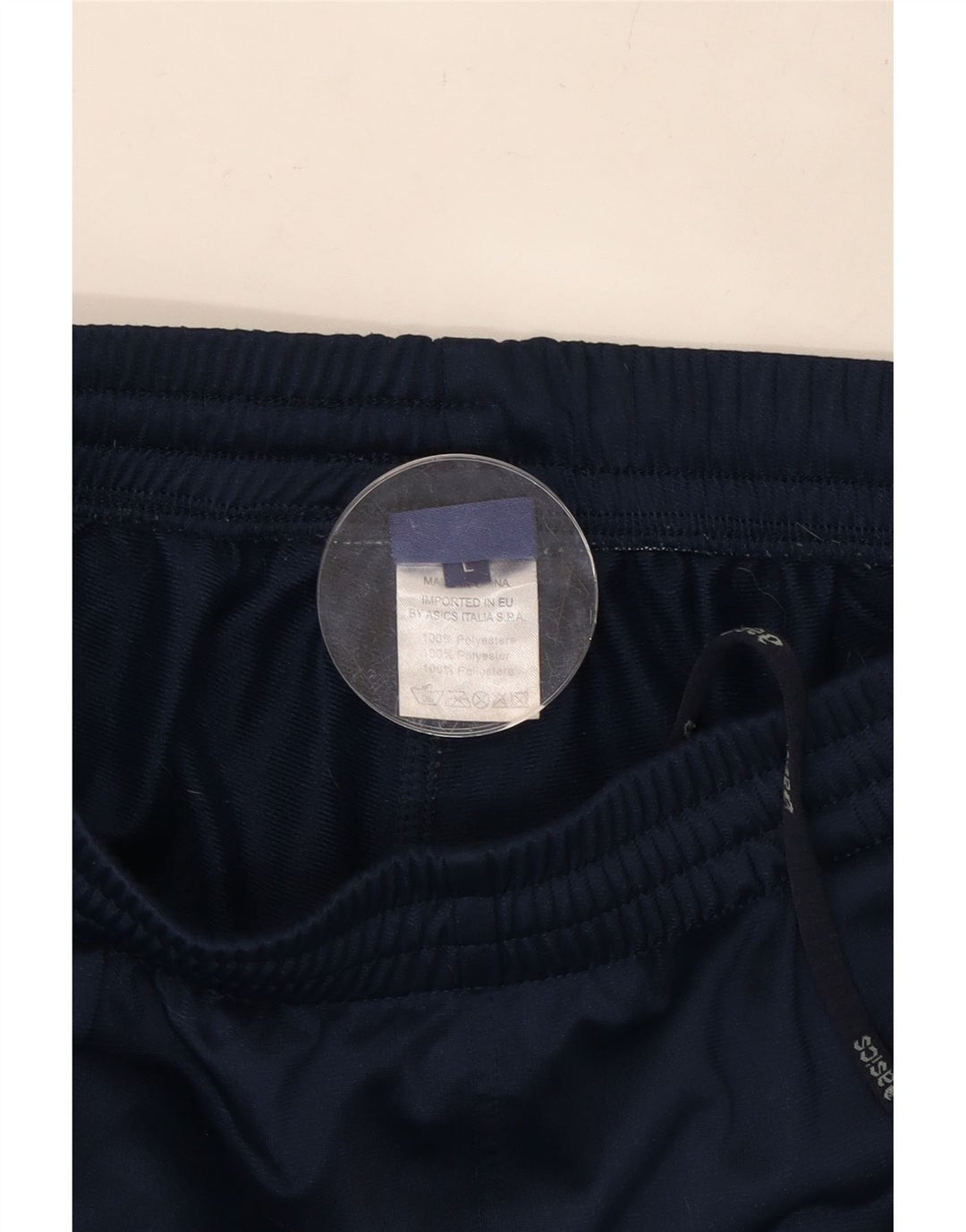 Γυναικεία αθλητική φόρμα ASICS Παντελόνι UK 14 Large Navy Blue Polyester
