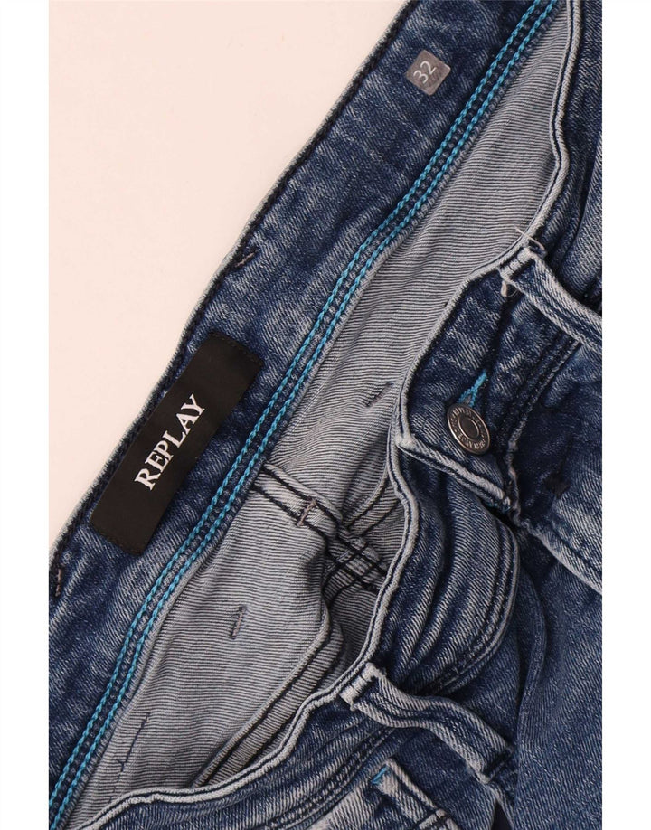 Replay Γυναικείο Slim Jeans W32 L32 Blue