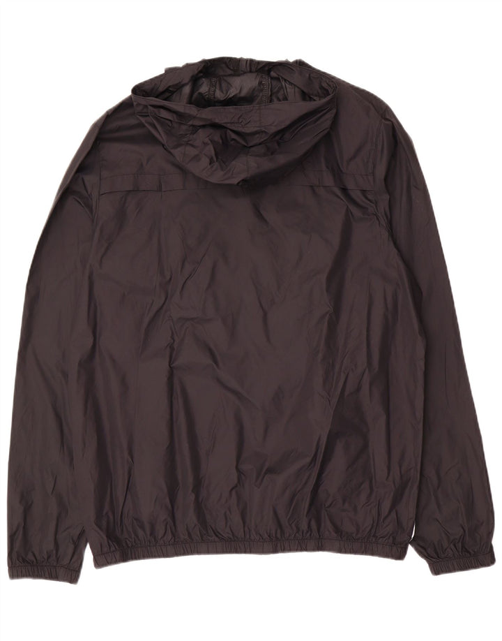 Ανδρικό μπουφάν Anorak με κουκούλα ELLESSE 40 μεγάλο μαύρο χρώμα