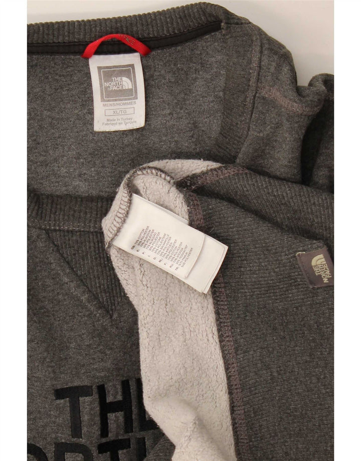 Ανδρικό γραφικό φούτερ North Face Jumper XL Γκρι βαμβακερό