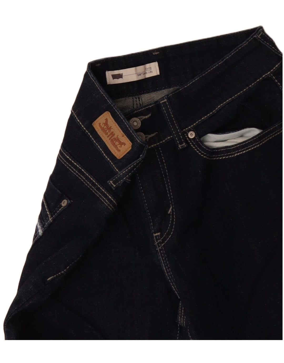 LEVI'S Γυναικείο 529 Curvy Skinny Jeans W30 L27 Navy Blue