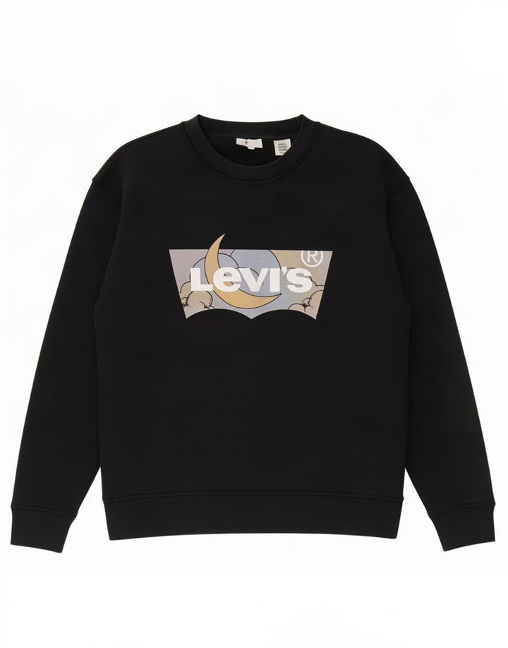 Ανδρικό γραφικό φούτερ Levi's Jumper Small Black