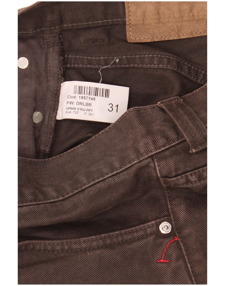 Dondup Ανδρικό Slim Jeans W31 L34 Καφέ Βαμβακερό