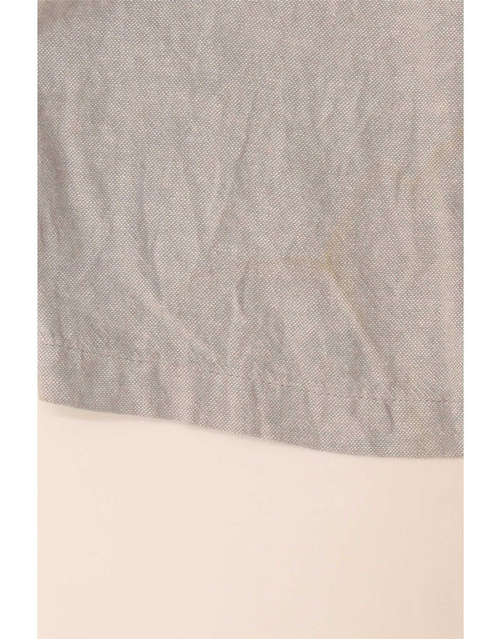 Zara Ανδρικό σορτς Chino EU 38 Small W30 Γκρι λινό