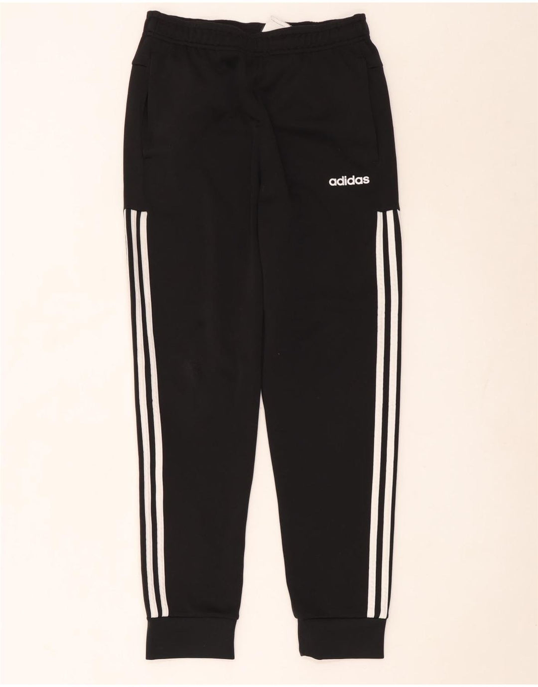 Ανδρική φόρμα Adidas Παντελόνι Joggers Μικρό Μαύρο Πολυεστέρα