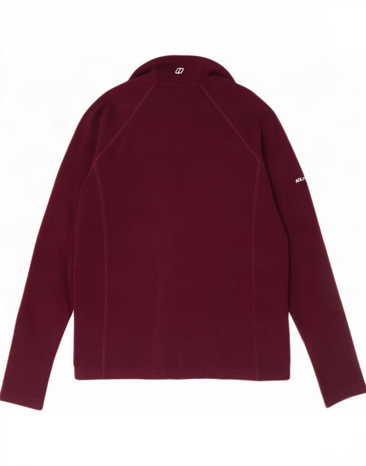 Berghaus Γυναικείο Fleece Jacket UK 12 Medium Burgundy Polyester
