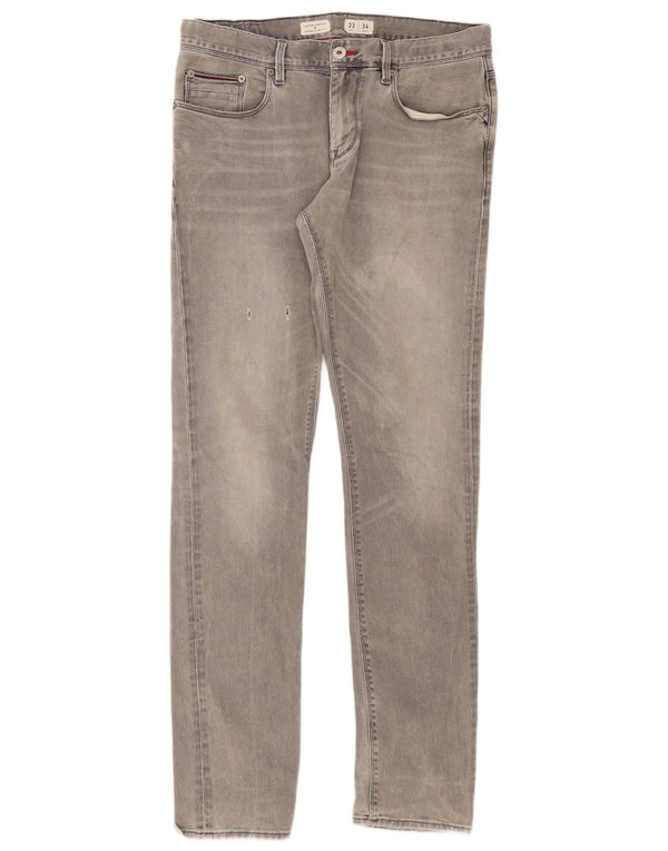 Tommy Hilfiger Ανδρικό Layton Extra Slim Jeans W33 L34 Γκρι βαμβακερό
