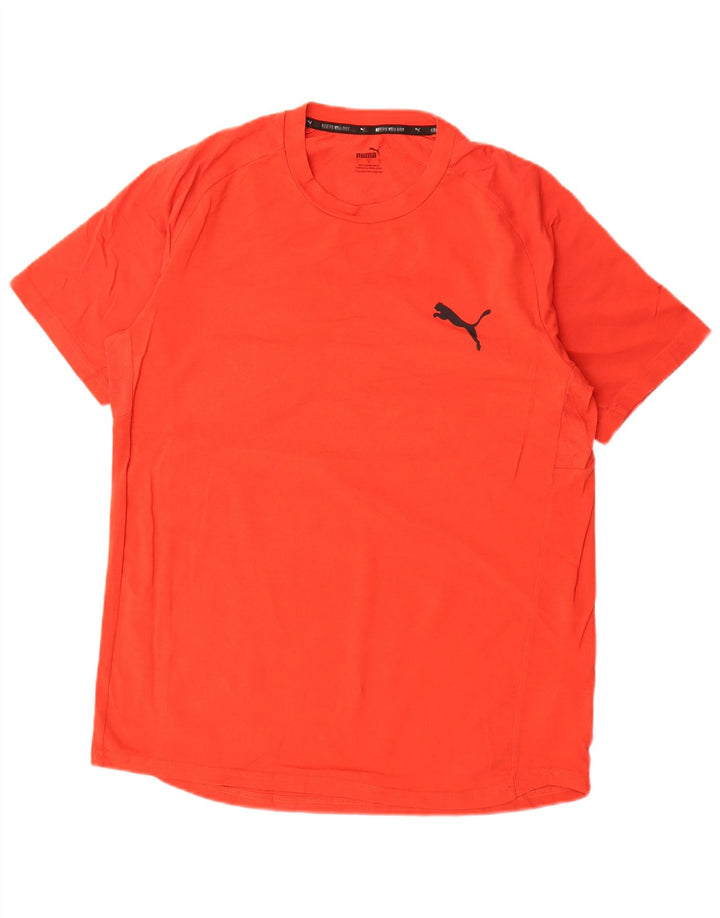 Ανδρικό T-Shirt Puma Top μεγάλο κόκκινο βαμβακερό