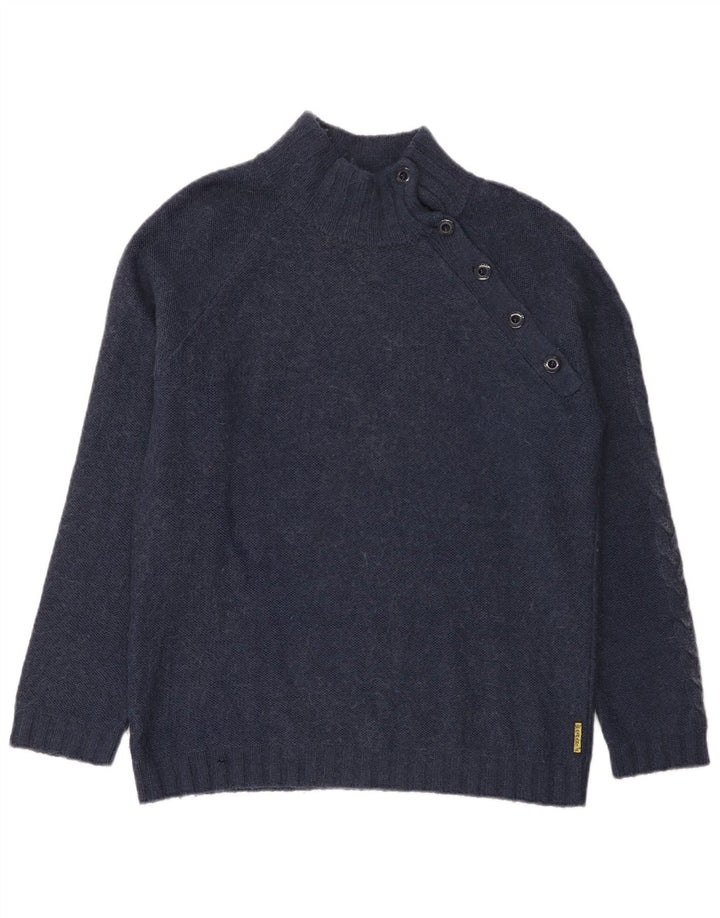 Ανδρικό πουλόβερ Armani Jeans με κουμπιά πουλόβερ 2XL Navy Blue