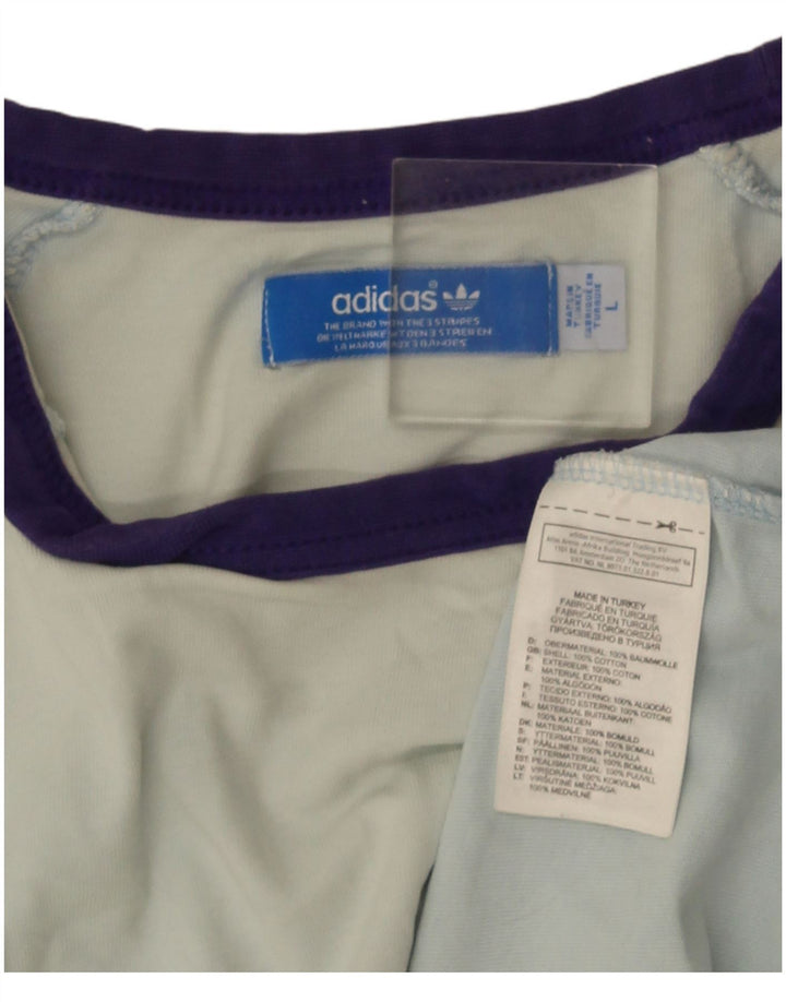 Ανδρικό T-Shirt Adidas Top μεγάλο μπλε βαμβακερό