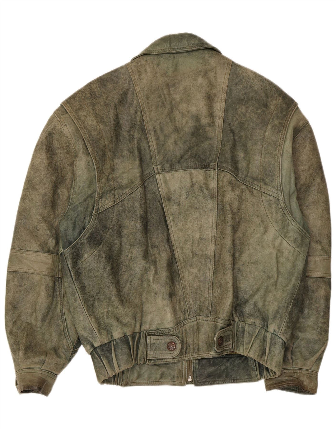 Ανδρικό Δερμάτινο Μπουφάν Douglas UK 38 Medium Khaki Leather
