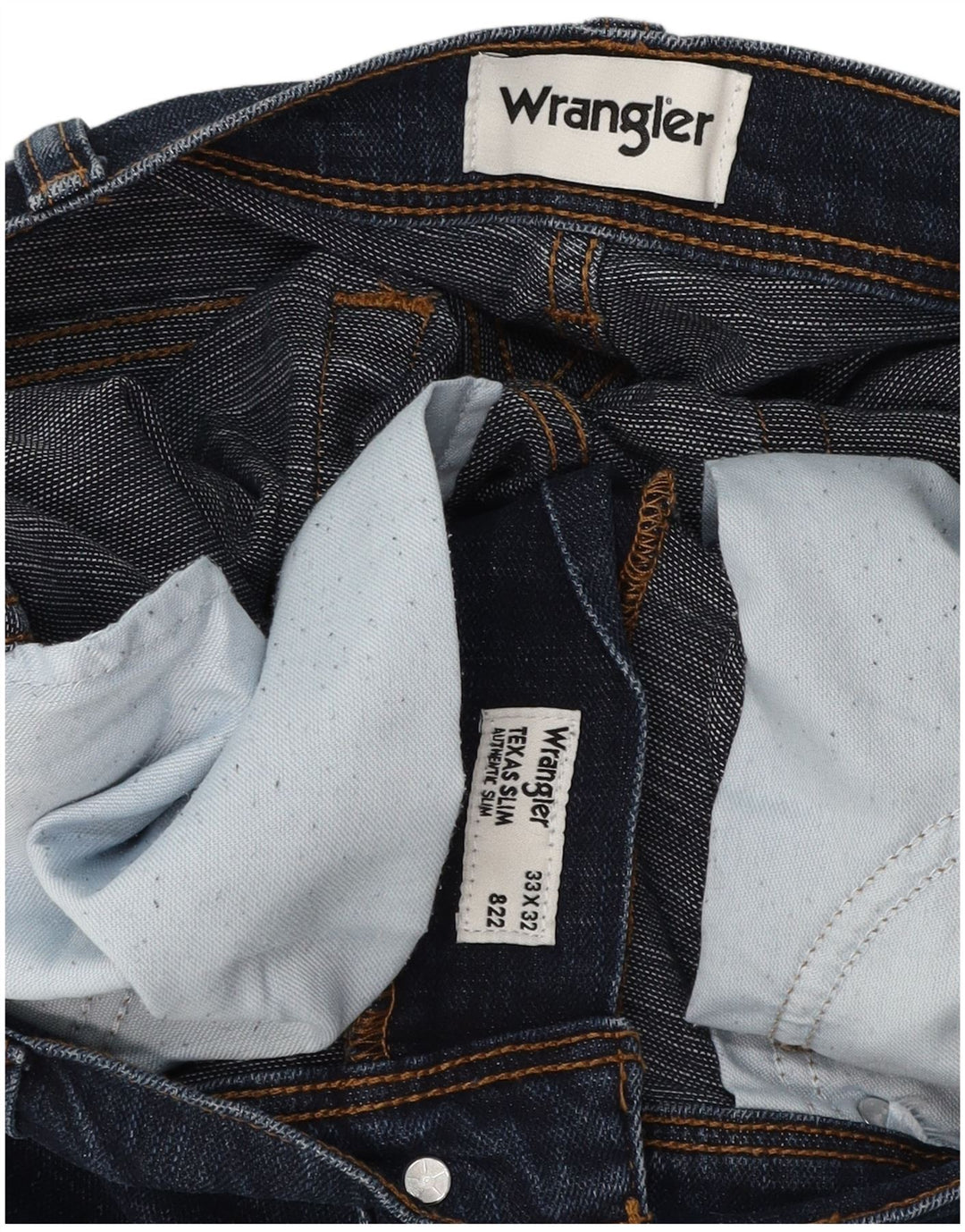 Wrangler Ανδρικό Texas Slim Jeans W33 L32 Blue