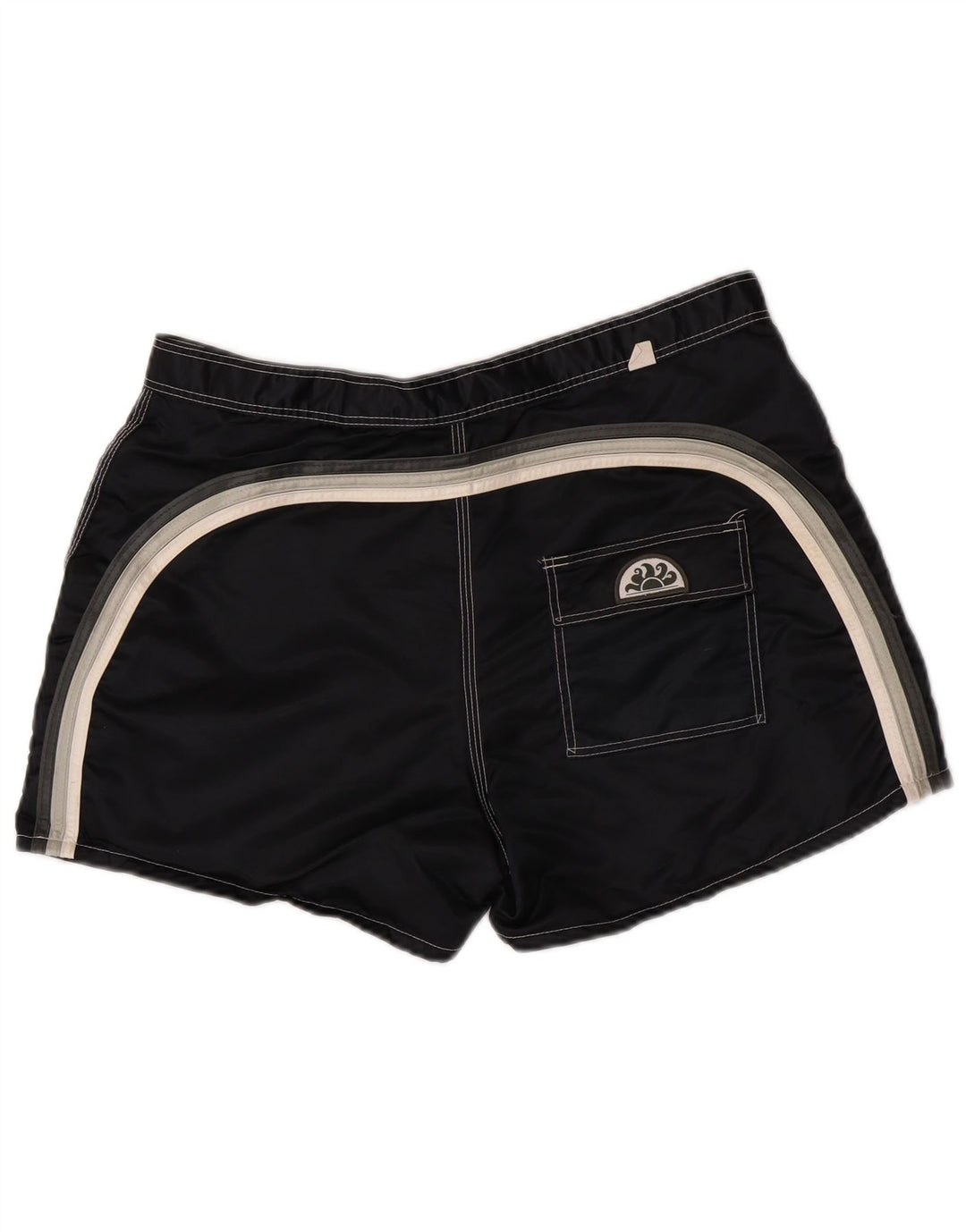 Ανδρικό σορτς κολύμβησης Sundek μεγάλο μαύρο νάιλον