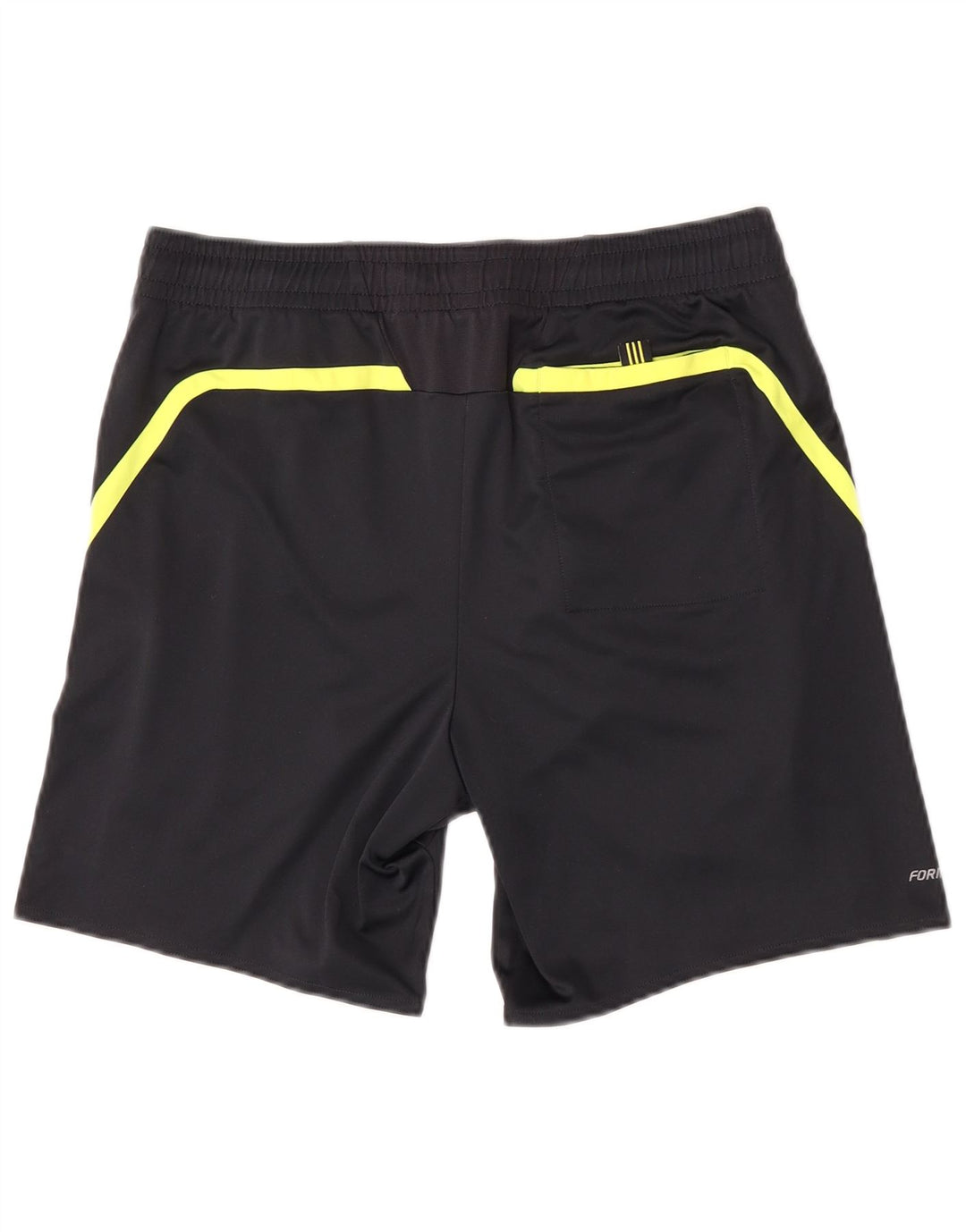Ανδρικό αθλητικό σορτς Adidas Climalite από μικρό μαύρο πολυεστέρα